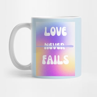 love never fails Mug